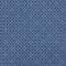 French Blue Tonal Lattice Print Outdoor Tablecloth With Zipper 60" Round